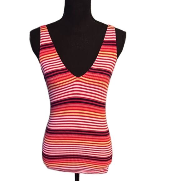Express Striped Tank Top - Picture 1 of 7